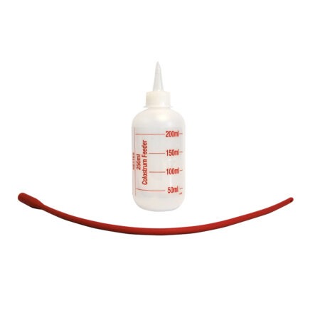 Colostrum Feeder (includes bottle & orange latex tube)