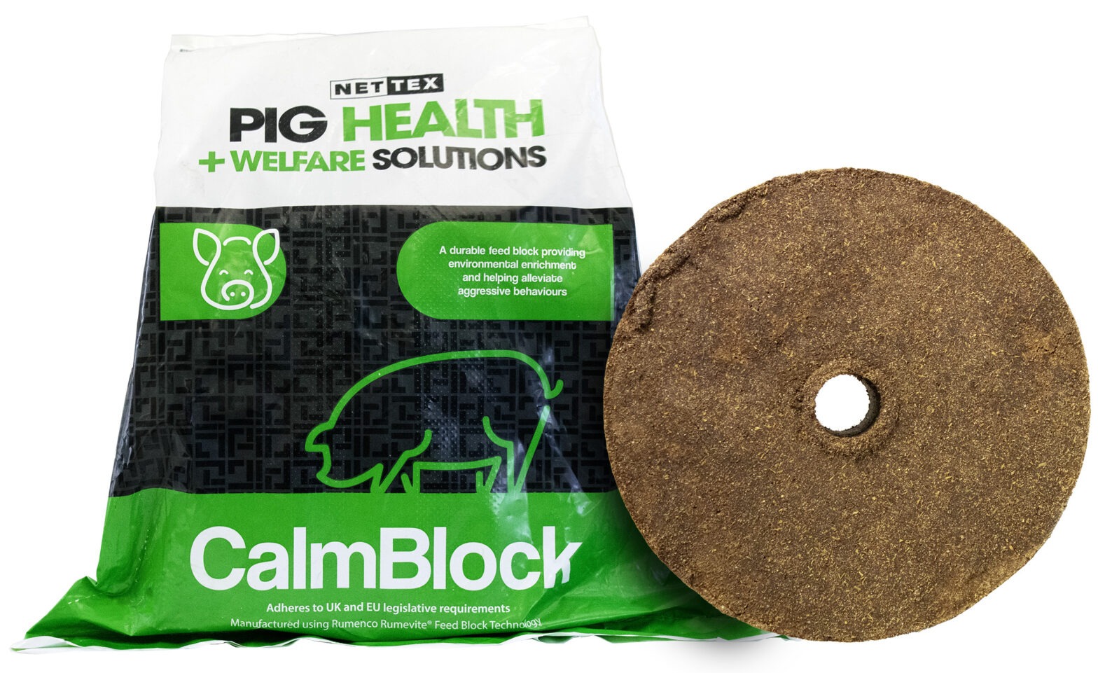 pig enrichment block